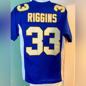 Blue Small Tim Riggins #33 Friday Night Lights Replica Jersey